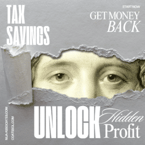 Tax Savings get money back